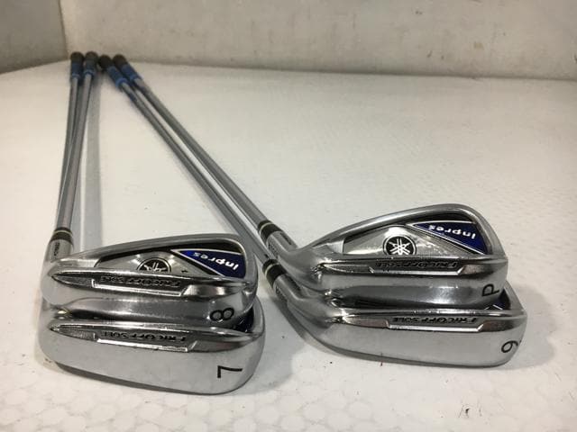 【中古ゴルフクラブ】(4本セット)ヤマハ インプレス UD+2 アイアン 2019 NSプロ ZELOS 7 7〜9.P【14日間返品OK】_1