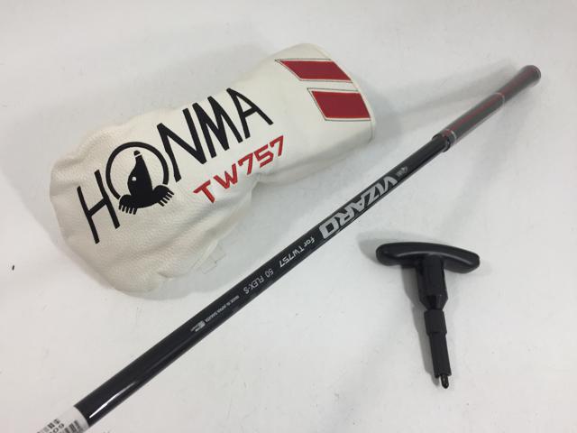 お買い得品！【中古ゴルフクラブ】【未使用品】ホンマ TOUR WORLD (ツアーワールド) TW757 TYPE-S ドライバー VIZARD for TW757 1W【14日間返品OK】_2