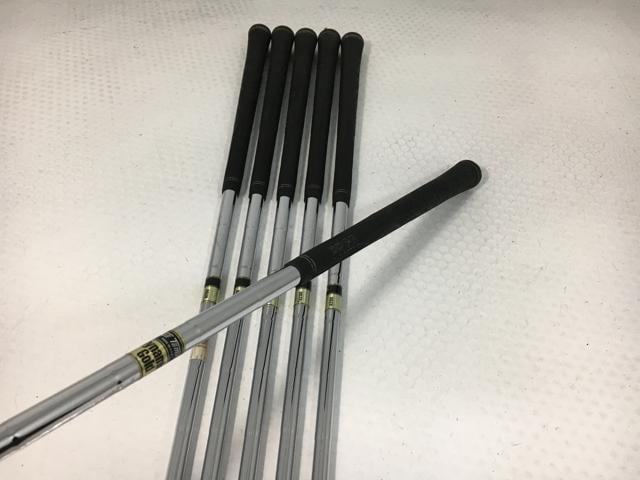 お買い得品！【中古ゴルフクラブ】(6本セット)プロギア iD nabla(ナブラ) BLACK(ブラック) フォージド アイアン D/G 5〜9.P【14日間返品OK】