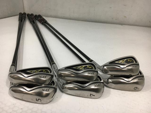 【中古ゴルフクラブ】(6本セット)ミズノ JPX AD アイアン 2010 マレージング QUAD JPX AD 5〜9.P【14日間返品OK】