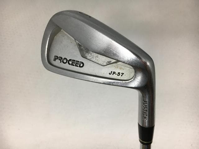 お買い得品！【中古ゴルフクラブ】(7本セット)ジャスティック PROCEED(プロシード) JP-57 アイアン 2017 D/G 4〜9.P【14日間返品OK】