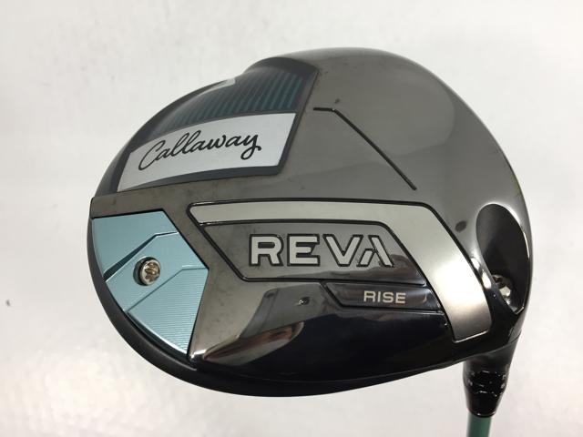 【中古ゴルフクラブ】【超美品】キャロウェイ REVA RISE ドライバー レディス 2025 (日本仕様) LIN-Q GREEN 40 for Callaway 1W【14日間返品OK】