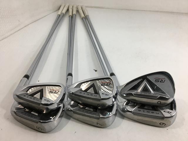 お買い得品！【中古ゴルフクラブ】(6本セット)プロギア iD nabla(ナブラ) RS チタンフェース アイアン スペックスチール3 Ver2 5〜9.P【14日間返品OK】_1