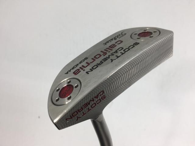 【中古ゴルフクラブ】タイトリスト スコッティ・キャメロン カリフォルニア ソノマ パター 2012 オリジナルスチール パター【14日間返品OK】