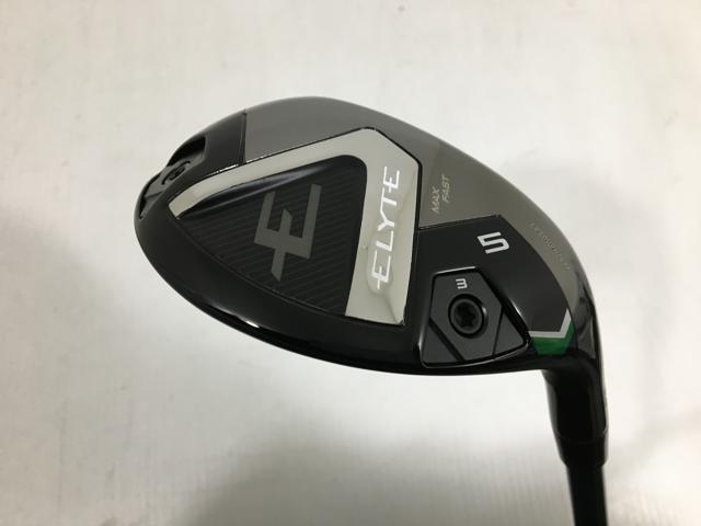 お買い得品！【中古ゴルフクラブ】【超美品】キャロウェイ ELYTE MAX FAST (エリート マックスファスト) ユーティリティ 2025 (日本仕様) LIN-Q GREEN 40 for Callaway 5H【14日間返品OK】
