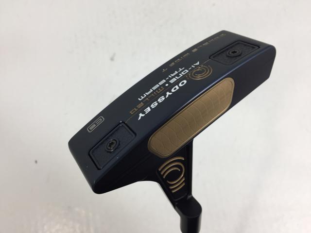 【中古ゴルフクラブ】【美品】オデッセイ Ai-ONE MILLED TRI-BEAM (ミルド トライビーム) DOUBLE WIDE T CS パター 2024 STROKE LAB(ストローク ラボ) 90 シャフト パター【14日間返品OK】