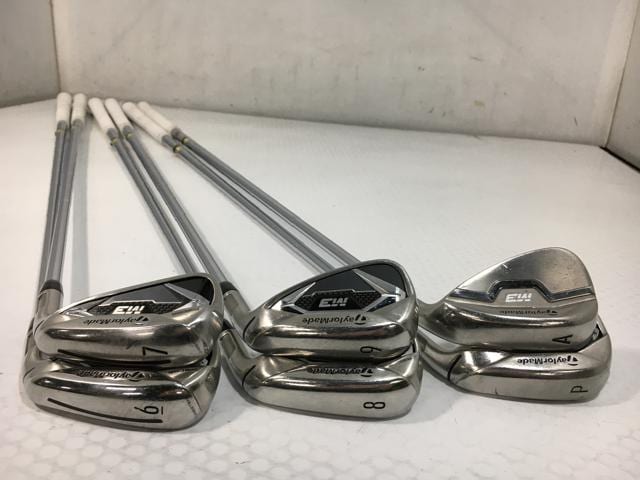 【中古ゴルフクラブ】(6本セット)テーラーメイド M3 アイアン 2018 (日本仕様) D/G 6〜9.P.A【14日間返品OK】_1