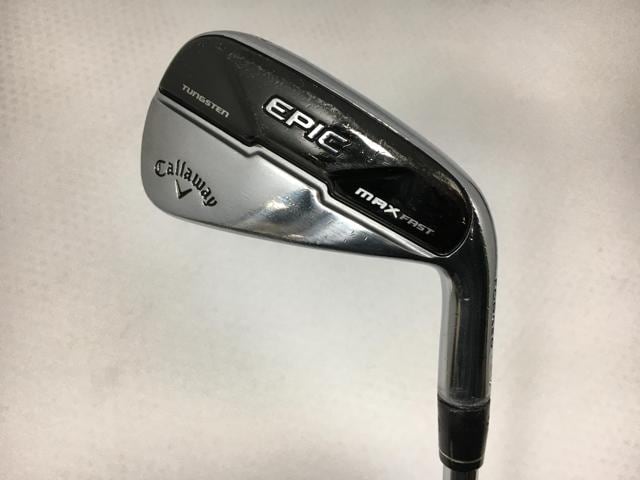 【中古ゴルフクラブ】(5本セット)キャロウェイ EPIC MAX FAST (エピック マックス ファスト) アイアン 2021 NSプロ ZELOS 7 7〜9.P.A【14日間返品OK】