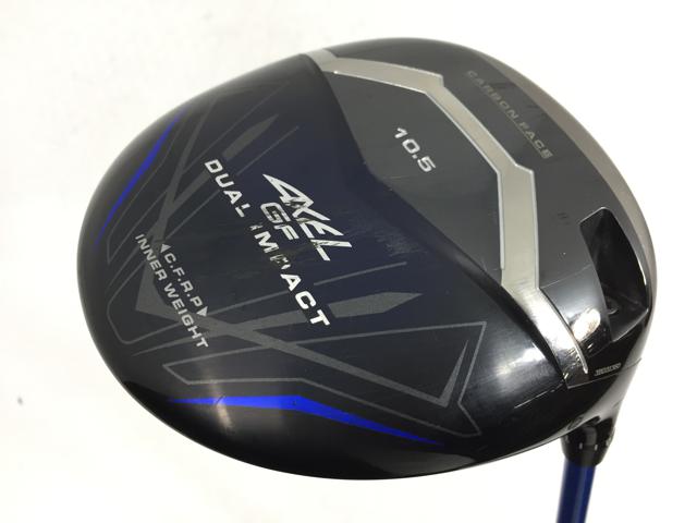 中古ゴルフクラブ】ツルヤゴルフ アクセル GF DUAL IMPACT ドライバー 