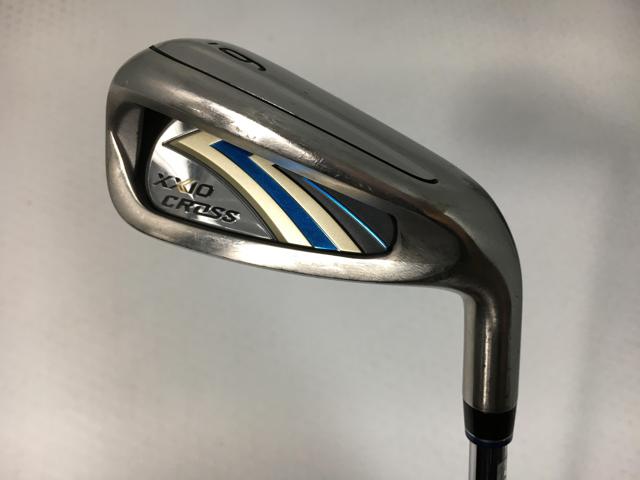 【中古ゴルフクラブ】(8本セット)ダンロップ ゼクシオ クロス (XXIO CROSS) アイアン 2021 NSプロ 860GH D.S.T 6〜9.P.A.D.S【14日間返品OK】
