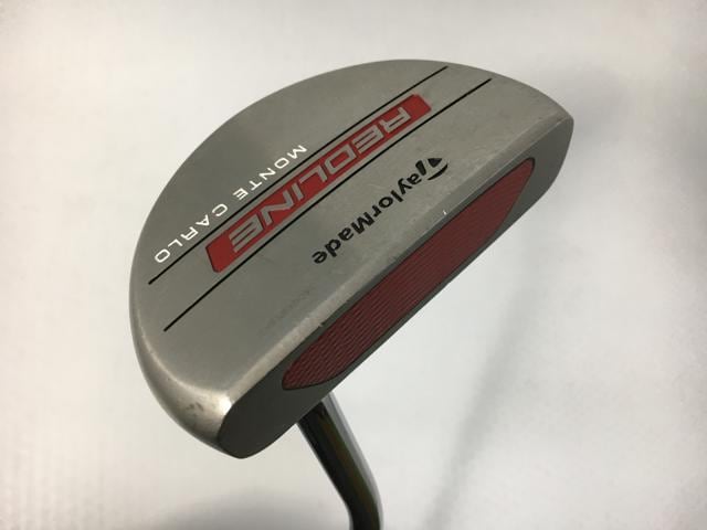 お買い得品！【中古ゴルフクラブ】テーラーメイド REDLINE(レッドライン) モンテカルロ パター 2018 オリジナルスチール パター【14日間返品OK】