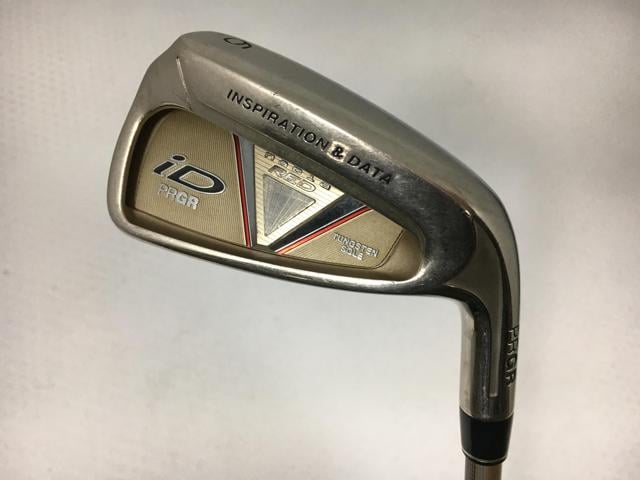【中古ゴルフクラブ】(6本セット)プロギア iD nabla(ナブラ) RED(レッド) アイアン オリジナルカーボン 6〜9.P.A【14日間返品OK】