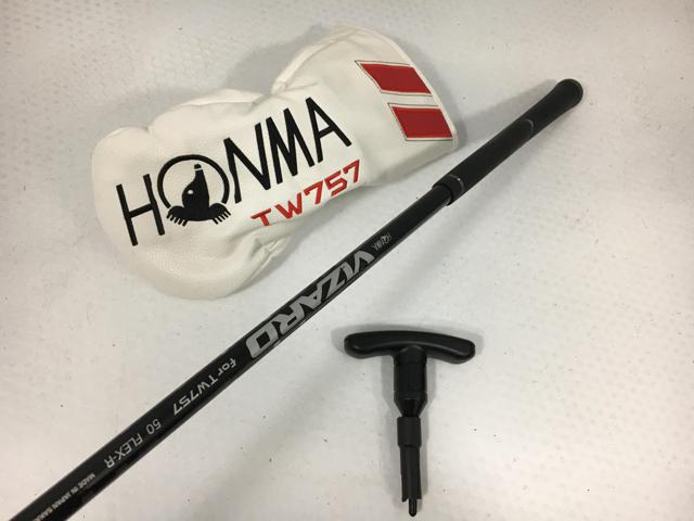 お買い得品！【中古ゴルフクラブ】ホンマ TOUR WORLD (ツアーワールド) TW757 TYPE-D ドライバー VIZARD for TW757 1W【14日間返品OK】_2