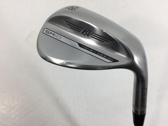 【中古ゴルフクラブ】タイトリスト ボーケイ ウェッジ スピンミルド SM10 (ツアークロム)58.06K(日本仕様) D/G LW【14日間返品OK】
