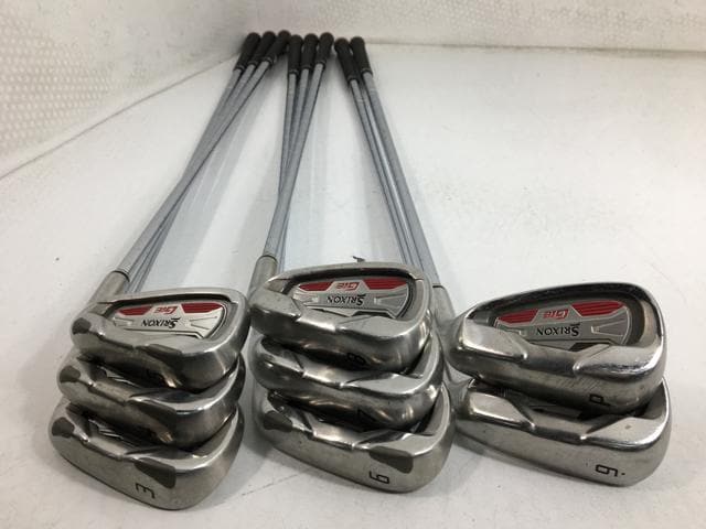 お買い得品！【中古ゴルフクラブ】(8本セット)ダンロップ スリクソン(SRIXON) GiE アイアン 2009 NSプロ 950GH 3〜9.P【14日間返品OK】