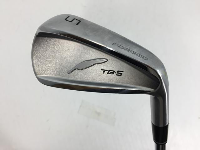 【中古ゴルフクラブ】(6本セット)フォーティーン TB-5 フォージド アイアン 2023 FS-90i スチール 5〜9.P【14日間返品OK】