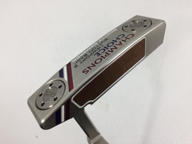 【中古ゴルフクラブ】【美品】タイトリスト スコッティ・キャメロン チャンピオンズチョイス ボタンバック ニューポート2 パター オリジナルスチール パター【14日間返品OK】