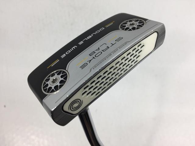お買い得品！【中古ゴルフクラブ】オデッセイ STROKE LAB(ストローク ラボ) DOUBLE WIDE パター 2019 オリジナルスチール パター【14日間返品OK】