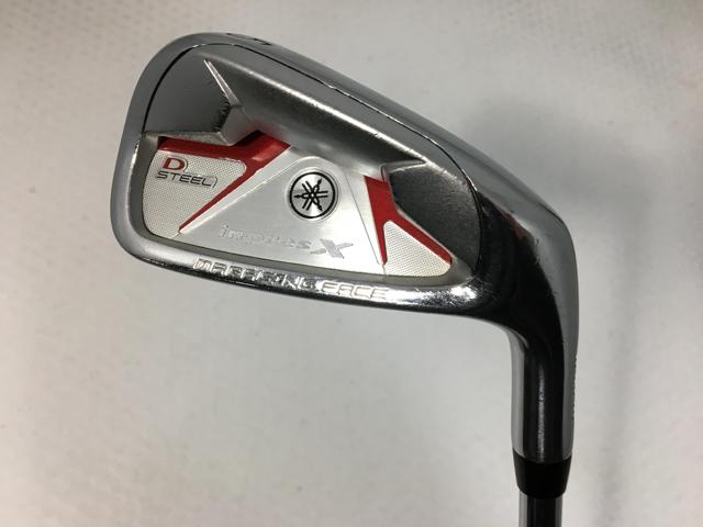 【中古ゴルフクラブ】(7本セット)ヤマハ インプレス X D スチール アイアン 2010 NSプロ 850GH 5〜9.P.A【14日間返品OK】