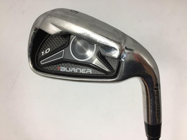 お買い得品！【中古ゴルフクラブ】(6本セット)テーラーメイド バーナー 1.0 アイアン (アジアモデル) BURNER SUPERFAST FUBUKI 50 6.〜9.P.S【14日間返品OK】