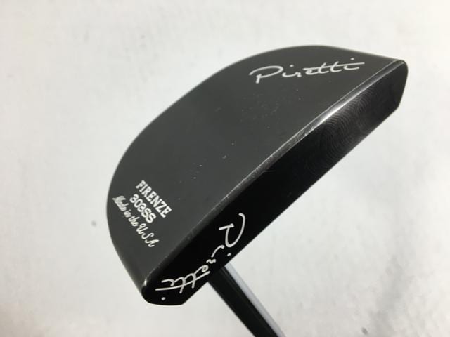 お買い得品！【中古ゴルフクラブ】Piretti(ピレッティ) Firenze(フィレンツェ) ミッドナイトブラック パター 2021 オリジナルスチール パター【14日間返品OK】