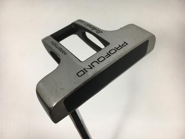 お買い得品！【中古ゴルフクラブ】PRO FOUND PRO FOUND Ambition パター オリジナルスチール パター【14日間返品OK】 6,778円
