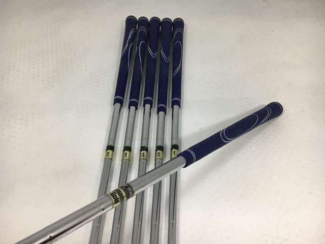 お買い得品！【中古ゴルフクラブ】(6本セット)プロギア iD nabla(ナブラ) BLACK(ブラック) フォージド アイアン D/G 5〜9.P【14日間返品OK】