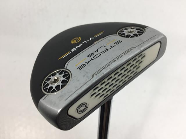 【中古ゴルフクラブ】オデッセイ STROKE LAB(ストローク ラボ) V-LINE CS パター 2019 STROKE LAB(ストローク ラボ)シャフト パター【14日間返品OK】