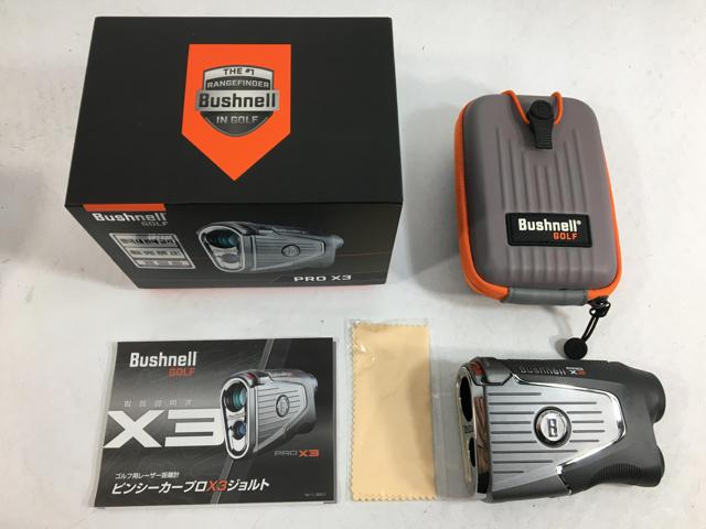 Bushnell GOLF ピンシーカープロX3ジョルト ゴルフ用レーザー距離計 