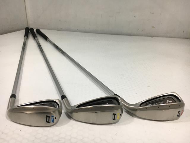 【中古ゴルフクラブ】(3本セット)ミズノ SURE DD SI アイアン EXSAR 8〜9.P【14日間返品OK】