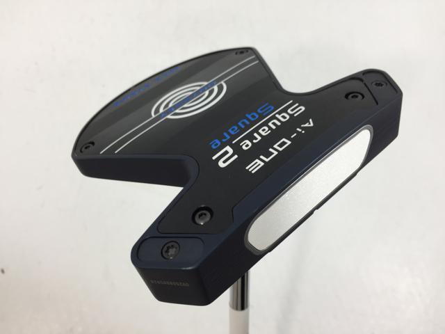 【中古ゴルフクラブ】【超美品】オデッセイ Ai-ONE SQUARE 2 SQUARE (スクエア2スクエア) MAX STRIPE パター 2025 STROKE LAB(ストローク ラボ) 90 シャフト パター【14日間返品OK】