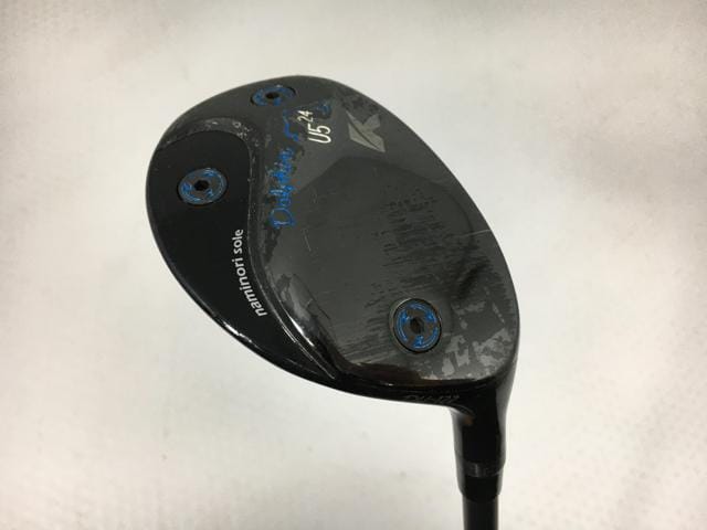 お買い得品！【中古ゴルフクラブ】キャスコ ドルフィン ブラック ユーティリティ DU-122 UST マミヤ ATTAS MB-HY85 U5【14日間返品OK】