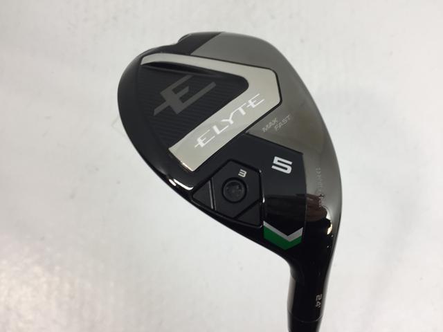【中古ゴルフクラブ】【美品】キャロウェイ ELYTE MAX FAST (エリート マックスファスト) ユーティリティ 2025 (日本仕様) LIN-Q GREEN 40 for Callaway 5H【14日間返品OK】