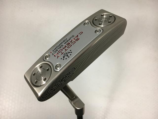 お買い得品！【中古ゴルフクラブ】【美品】タイトリスト スコッティ・キャメロン スーパーセレクト ニューポート+ 2023 オリジナルスチール パター【14日間返品OK】