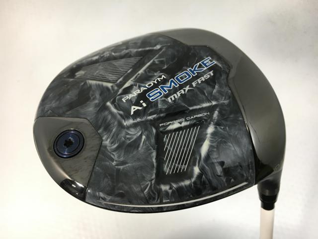 【中古ゴルフクラブ】【美品】キャロウェイ PARADYM (パラダイム) Ai SMOKE MAX FAST ドライバー 2024 (日本仕様) TENSEI 40 for Callaway 1W【14日間返品OK】