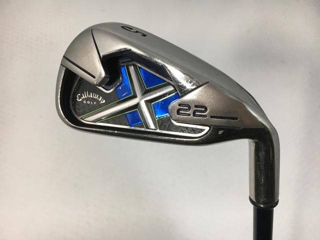 【中古ゴルフクラブ】(6本セット)キャロウェイ X-22 アイアン (日本仕様) JV Xシリーズ 65i 5〜9.P【14日間返品OK】