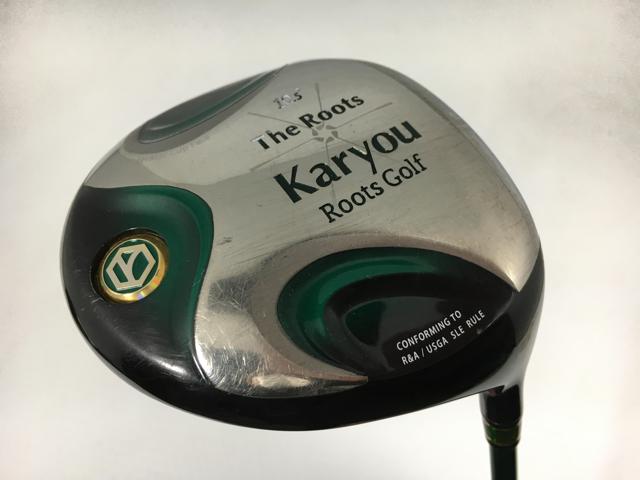 お買い得品！【中古ゴルフクラブ】ルーツゴルフ(ゴーセン) The ルーツ Karyou ドライバー 2015 オリジナルカーボン 1W【14日間返品OK】