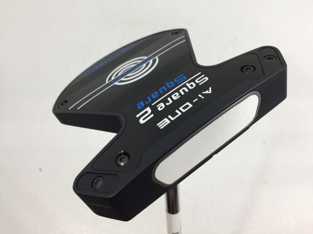 【中古ゴルフクラブ】【超美品】オデッセイ Ai-ONE SQUARE 2 SQUARE (スクエア2スクエア) MAX STRIPE パター 2025 STROKE LAB(ストローク ラボ) 90 シャフト パター【14日間返品OK】