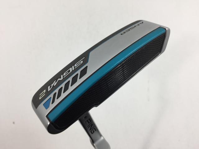 【中古ゴルフクラブ】ピン SIGMA2 ANSER パター プラチナム 2019 オリジナルスチール パター【14日間返品OK】