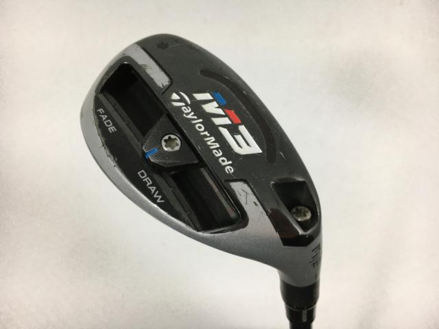 お買い得品！【中古ゴルフクラブ】テーラーメイド M3 レスキュー 2018 (日本仕様) KURO KAGE TM6 U3【14日間返品OK】