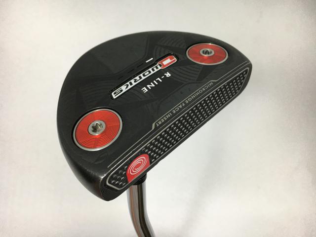 お買い得品！【中古ゴルフクラブ】オデッセイ O-WORKS(オー・ワークス) R-LINE パター オリジナルスチール パター【14日間返品OK】