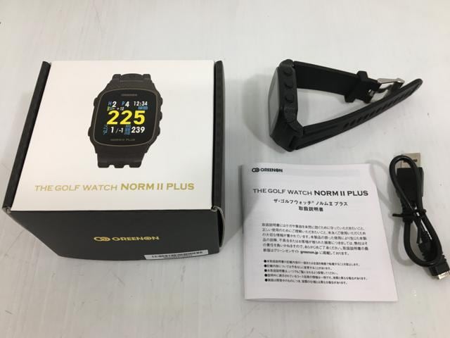 中古ゴルフ用品】GREENON(グリーンオン) THE GOLF WATCH(ザ・ゴルフ