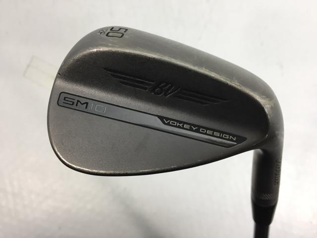 【中古ゴルフクラブ】タイトリスト ボーケイ ウェッジ スピンミルド SM10 (オールニューニッケル)50.12F(日本仕様) D/G AW【14日間返品OK】