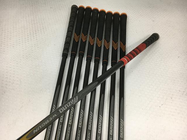 【中古ゴルフクラブ】(9本セット)ミズノ ミズノ S-30 アイアン ウェブガン75 3〜9.P.A【14日間返品OK】
