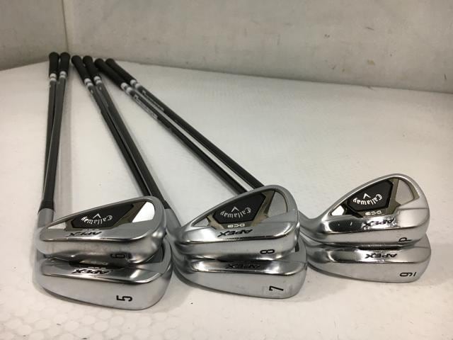 【中古ゴルフクラブ】(6本セット)キャロウェイ APEX DCB アイアン 2021 (日本仕様) ディアマナ 55 for Callaway 5〜9.P【14日間返品OK】_1