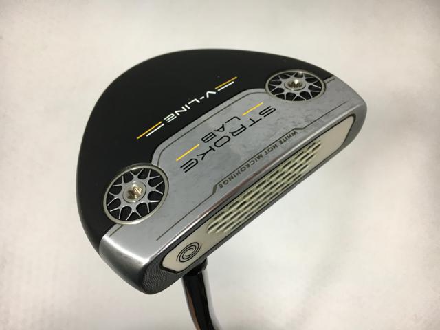 お買い得品！【中古ゴルフクラブ】オデッセイ STROKE LAB(ストローク ラボ) V-LINE パター 2019 STROKE LAB(ストローク ラボ)シャフト パター【14日間返品OK】