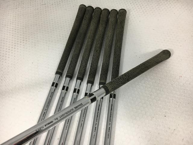【中古ゴルフクラブ】(7本セット)スポルディング ハイボール パワーアイアン 2 オリジナルスチール 4〜9.P【14日間返品OK】