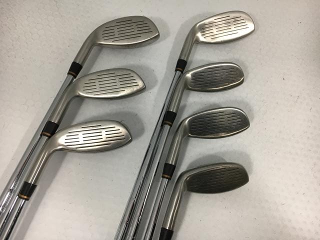 【中古ゴルフクラブ】(7本セット)スポルディング ハイボール パワーアイアン 2 オリジナルスチール 4〜9.P【14日間返品OK】