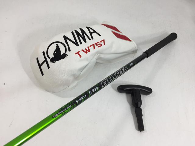 お買い得品！【中古ゴルフクラブ】【超美品】ホンマ TOUR WORLD (ツアーワールド) TW757 TYPE-S ドライバー VIZARD MA-5 1W【14日間返品OK】_2