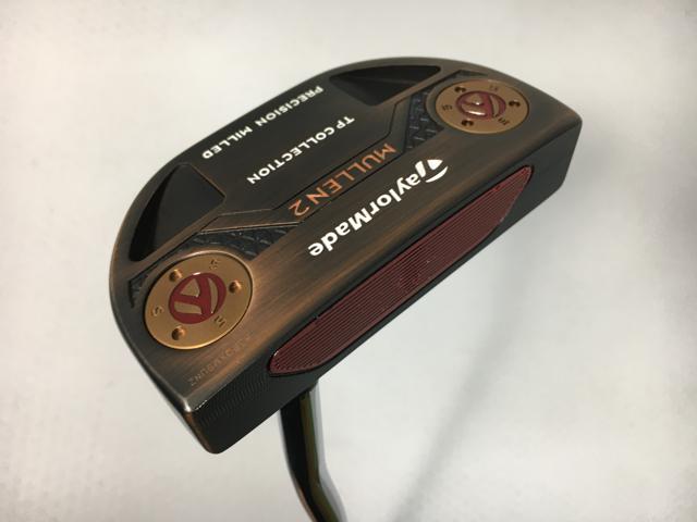 お買い得品！【中古ゴルフクラブ】テーラーメイド TP コレクション BLACK COPPER(ブラックカッパー) MULLEN2 パター 2018 オリジナルスチール パター【14日間返品OK】